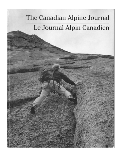 Canadian Alpine Journal 1987 cover